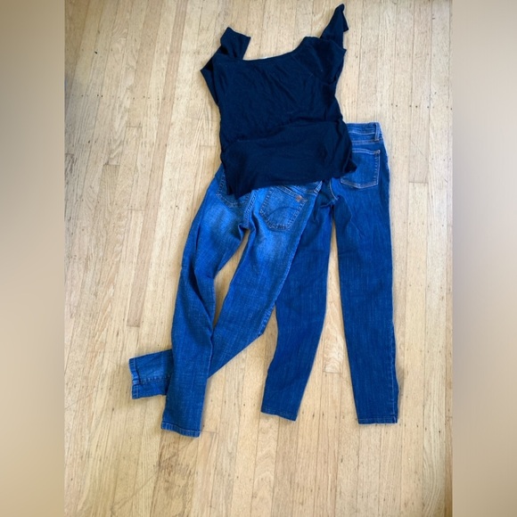 Abercrombie shirt, Joe’s jeans, old navy denim 3 piece girls lot size medium/12 - Picture 7 of 9